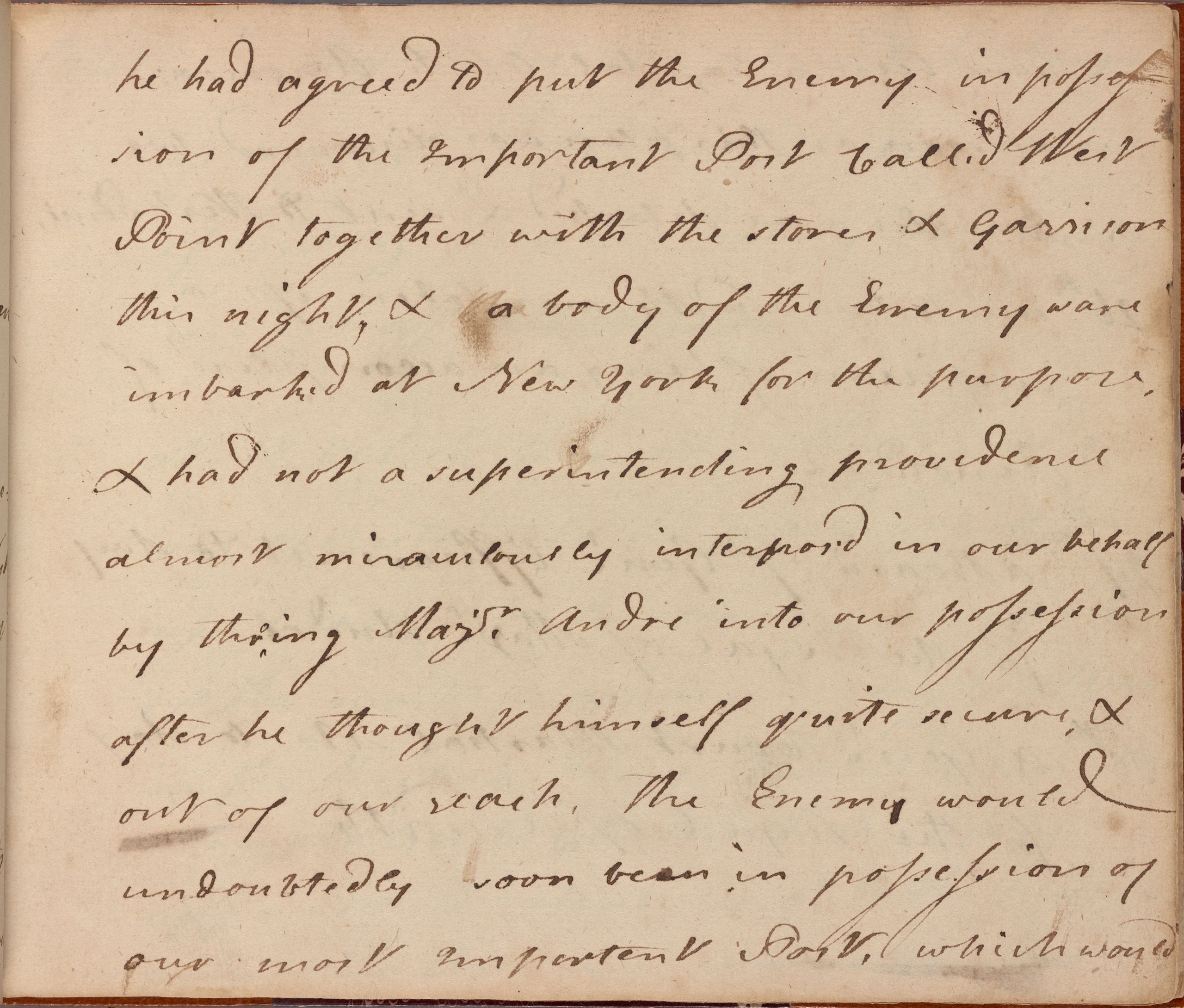 Diary of Col. Dearborn from Oct. 28, 1779 to Dec. 10, 1781