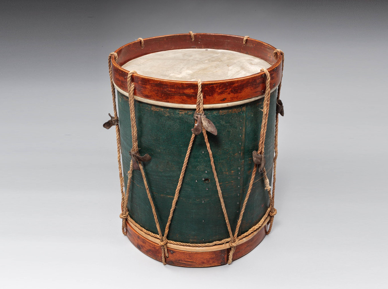 Stephen may have used a snare (or side) drum like this one.
