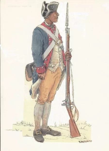 Black Continental Soldier, T. Payton, 1997 Courtesy of National Park Service